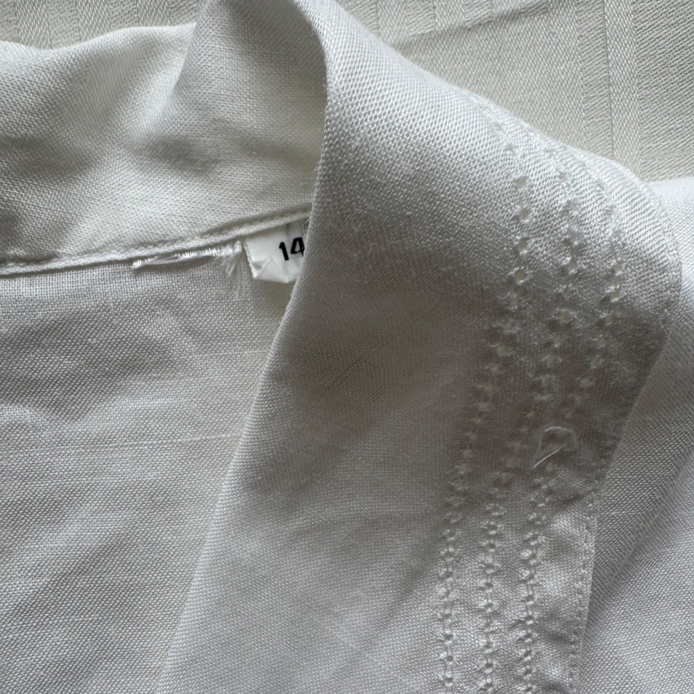 Linen Button-Down Shirt - Picture 3 of 11